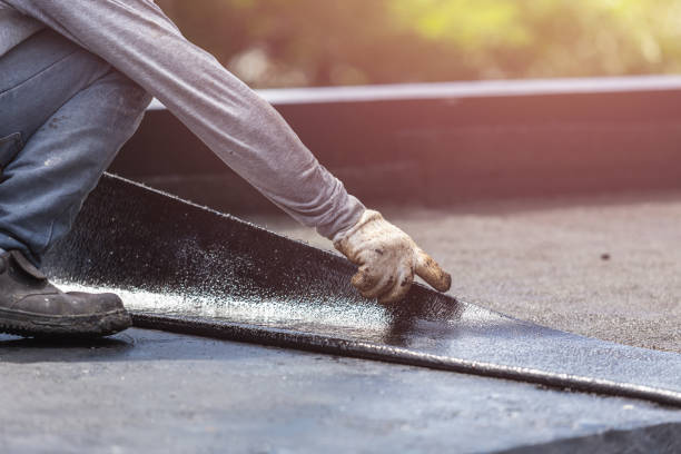 Professional Exterior Waterproofing technician working in Partridge, KS